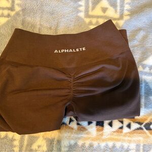 Alphalete Chocolate Brown Leggings
